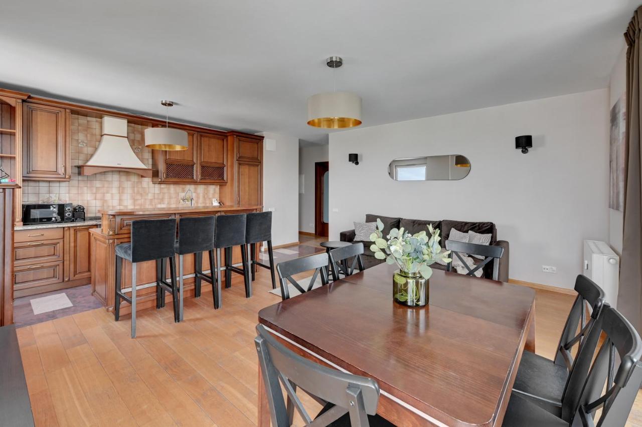 Top Floor Z Widokiem Na Morze By Downtown Apartments Gdansk Ngoại thất bức ảnh
