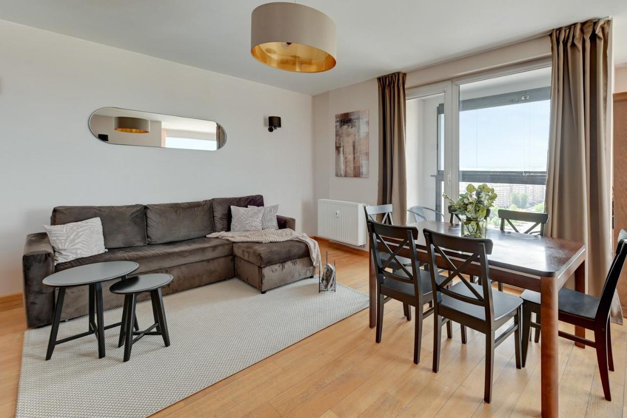 Top Floor Z Widokiem Na Morze By Downtown Apartments Gdansk Ngoại thất bức ảnh
