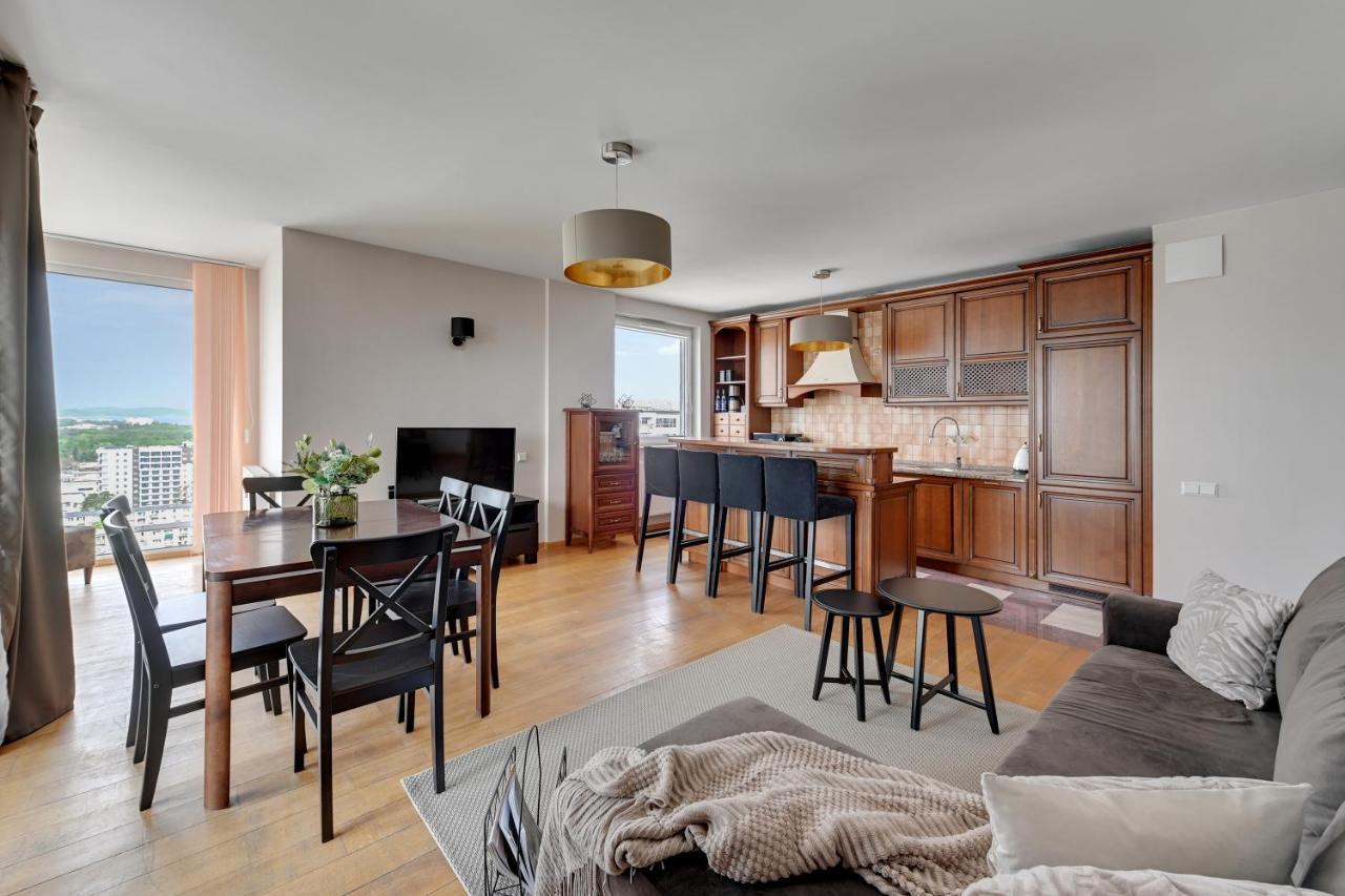 Top Floor Z Widokiem Na Morze By Downtown Apartments Gdansk Ngoại thất bức ảnh