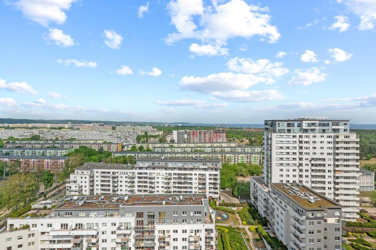 Top Floor Z Widokiem Na Morze By Downtown Apartments Gdansk Ngoại thất bức ảnh