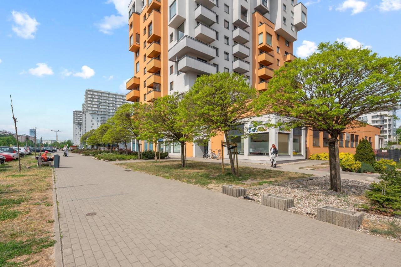 Top Floor Z Widokiem Na Morze By Downtown Apartments Gdansk Ngoại thất bức ảnh