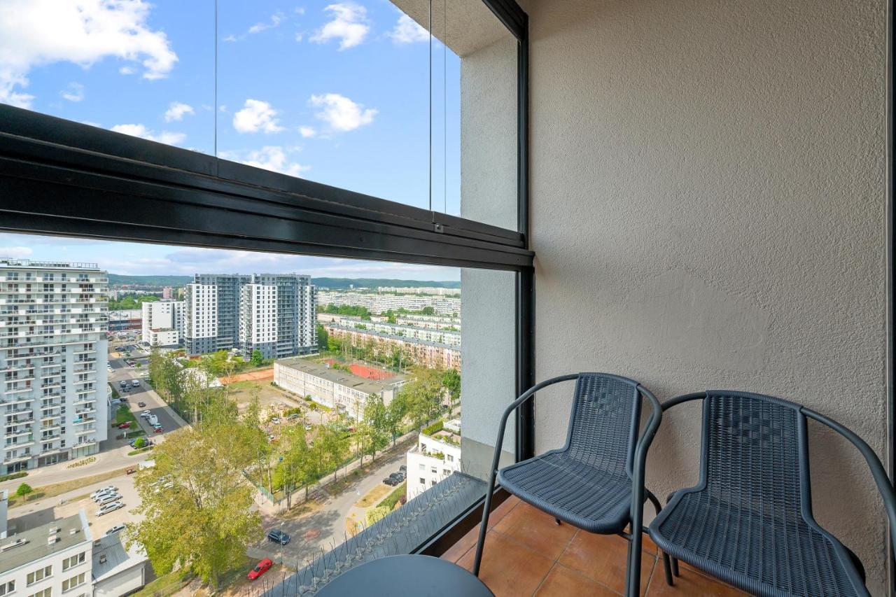 Top Floor Z Widokiem Na Morze By Downtown Apartments Gdansk Ngoại thất bức ảnh