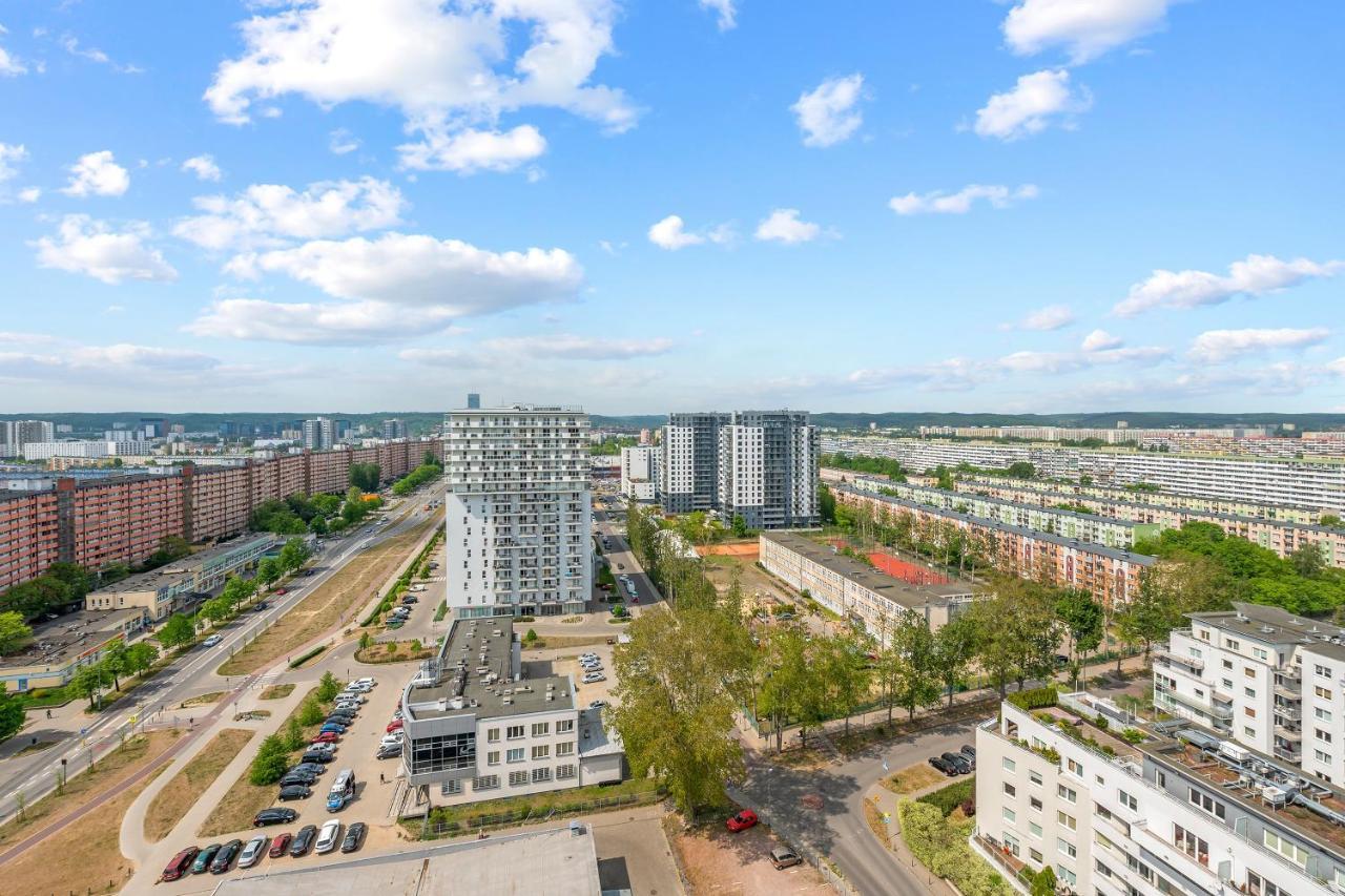 Top Floor Z Widokiem Na Morze By Downtown Apartments Gdansk Ngoại thất bức ảnh