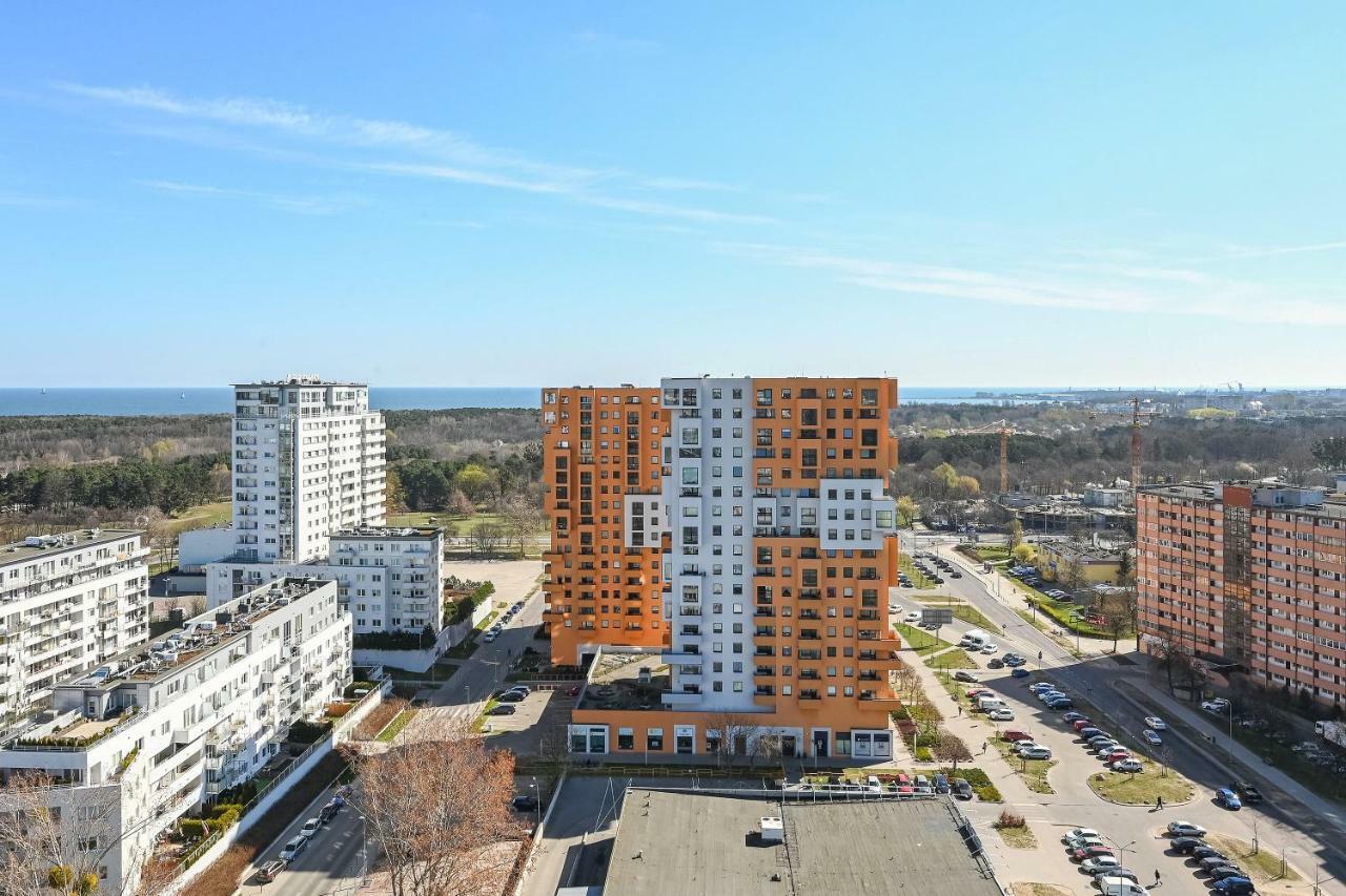Top Floor Z Widokiem Na Morze By Downtown Apartments Gdansk Ngoại thất bức ảnh
